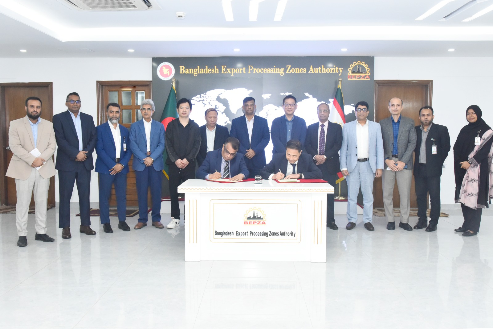 Chinese company to invest US$ 10.32 million in BEPZA Economic Zone